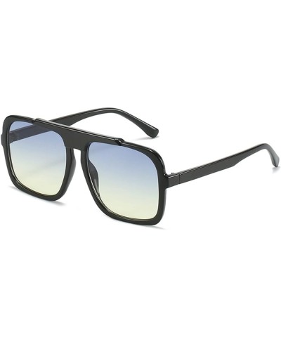 Square Large Frame Vacation Outdoor Men's and Women's Sunglasses Driving Trendy UV400 Sunglasses Gift 3 $14.16 Designer