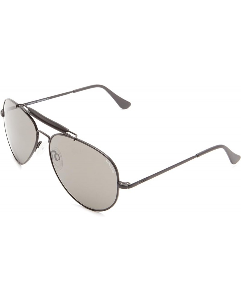 Randolph Sportsman Aviator Sunglasses Matte Black $87.84 Aviator