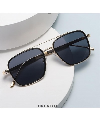 Metal Men and Women Driving Sunglasses Outdoor Beach Party Decoration (Color : E, Size : Medium) Medium G $21.79 Designer