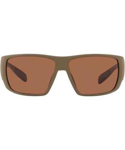 Sightcaster Rectangular Sunglasses Desert Tan/Bronze $28.22 Rimless