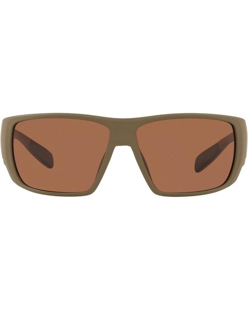 Sightcaster Rectangular Sunglasses Desert Tan/Bronze $28.22 Rimless