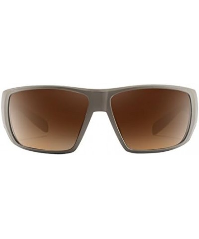 Sightcaster Rectangular Sunglasses Desert Tan/Bronze $28.22 Rimless