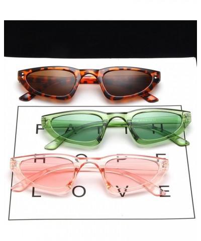 Retro Small Frame Cat Eye Men And Women Photo Beach Driving Sunglasses E $15.74 Designer