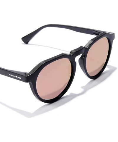 Women's Warwick Sunglasses Raw Rose Polarized (Black) $30.48 Round