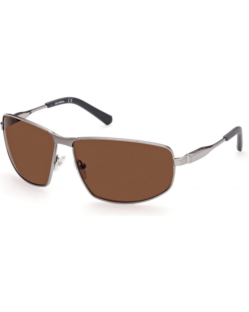 Sunglasses HD 0965 X 08E Shiny Gunmetal/Brown $34.23 Designer