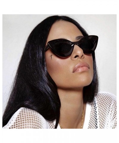 Stylish Cat Eye Sunglasses for Women - Vintage Party Shades in Black $7.69 Sport