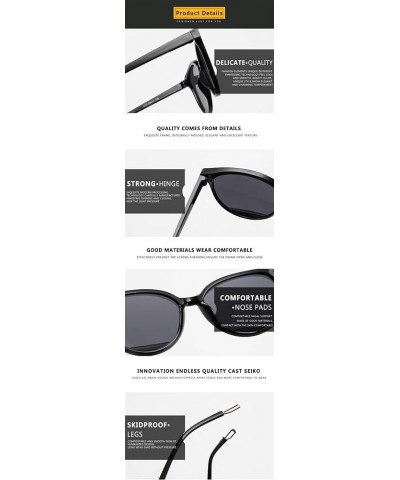 Fashion Round Frame Men and Women Sunglasses Outdoor Holiday Decorative Sunglasses (Color : F, Size : 1) 1 G $17.75 Designer