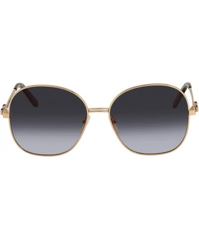 Sunglasses FERRAGAMO SF 242 S 738 Gold/Grey Gradient $54.72 Round