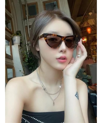 Men and Women cat Eye Outdoor Vacation Fashion Decoration Sunglasses (Color : 5, Size : 1) 1 3 $18.45 Designer