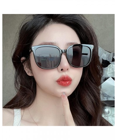 Square frame vintage men and women sunglasses outdoor vacation accessories Commuter Trend UV400 Sunglasses Gift C $14.95 Desi...