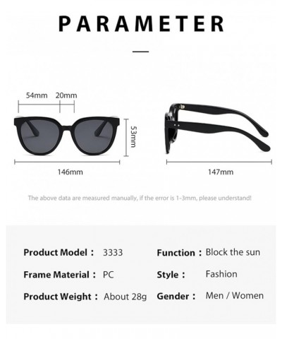 Polarized Retro Men and Women Outdoor Vacation Sunglasses (Color : C, Size : 1) 1A $17.25 Designer