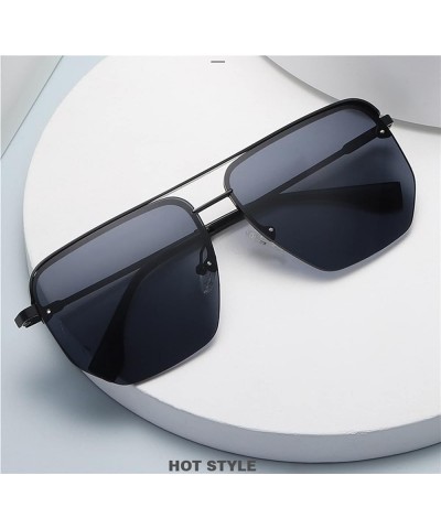 Men and Women Street Shooting Sunglasses Outdoor Sun Shade Party Decorative Driving Sunglasses (Color : D, Size : Medium) Med...