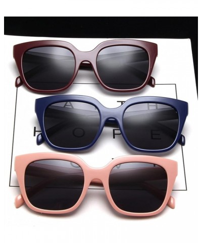 Square Large Frame Outdoor Holiday Women Sunglasses For Men And Women A $19.49 Designer