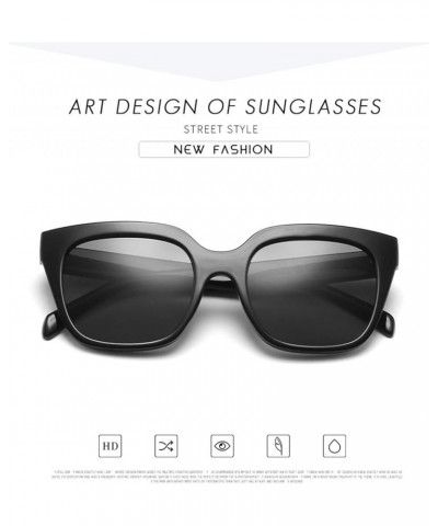 Square Large Frame Outdoor Holiday Women Sunglasses For Men And Women A $19.49 Designer