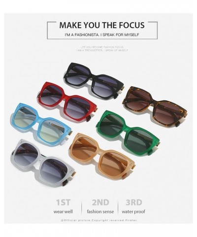 Fashion Men and Women Outdoor Sunglasses Sporting Holidays Decorative Trendy UV400 Sunglasses Gift 2 $17.11 Sport