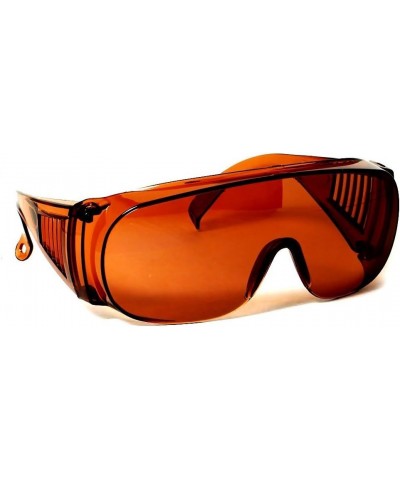 Large Fit Over Sunglasses Blue Blocking Amber UV Protection By CSC $8.59 Rectangular