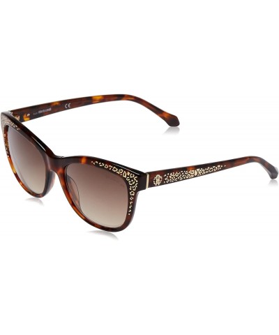 Eyewear Dark Havana Frame Brown Mirror Lens Sunglasses $39.04 Cat Eye