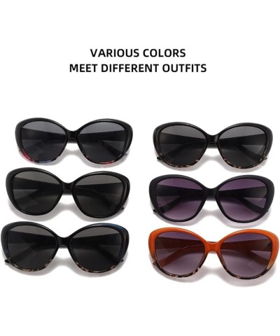 Fashion Retro Outdoor Sunglasses Men and Women Vacation Beach Party Sunglasses (Color : C, Size : 1) 1 F $9.64 Designer