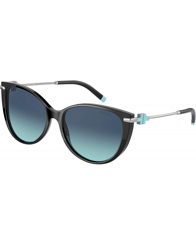 Sunglasses Tiffany TF 4178 80019S Black $82.84 Cat Eye