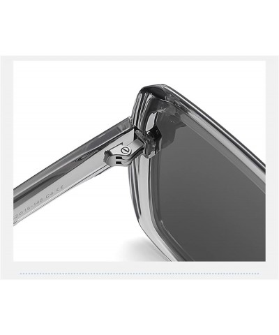 Fashionable Large Frame Women's HD Outdoor Holiday Decorative Sunglasses (Color : C, Size : 1) 1 B $18.92 Designer