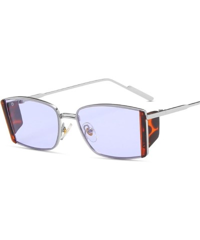 Fashion Small Frame Sunglasses Men and Women Outdoor Vacation Decorative Sunglasses (Color : G, Size : 1) 1 F $17.71 Designer