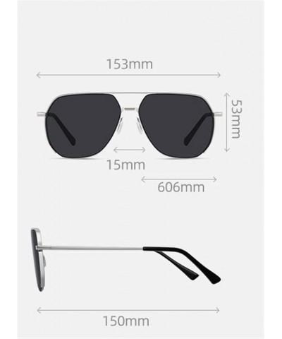 Men's Driving Outdoor Vacation Beach Decorative Sunglasses (Color : D, Size : 1) 1 C $21.74 Designer