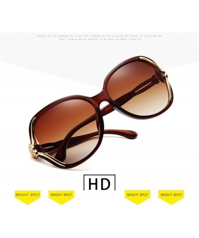 Large Frame Women Vacation Beach Party Decorative Sunglasses Gift (Color : E, Size : 1) 1 F $15.72 Designer