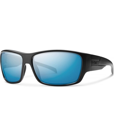 Frontman Elite Sunglasses Black / Chromapop Polarized Blue Mirror $74.82 Sport