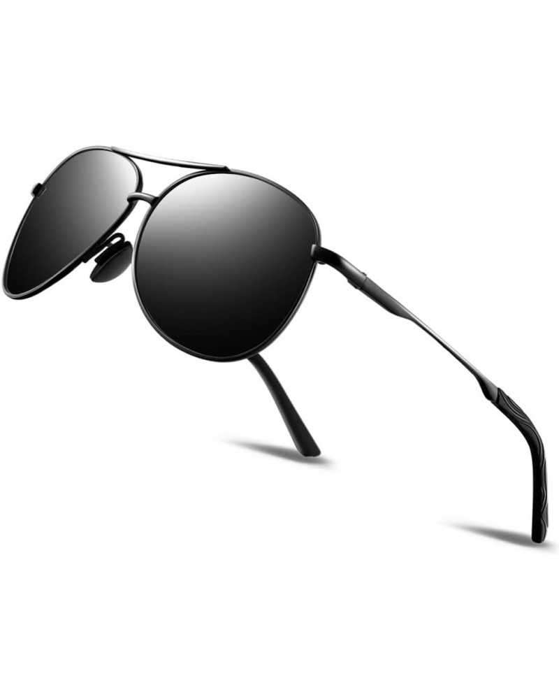 Trendy Polarized Aviator Sunglasses for Men Women Sun Glasses UV400 $8.09 Pilot