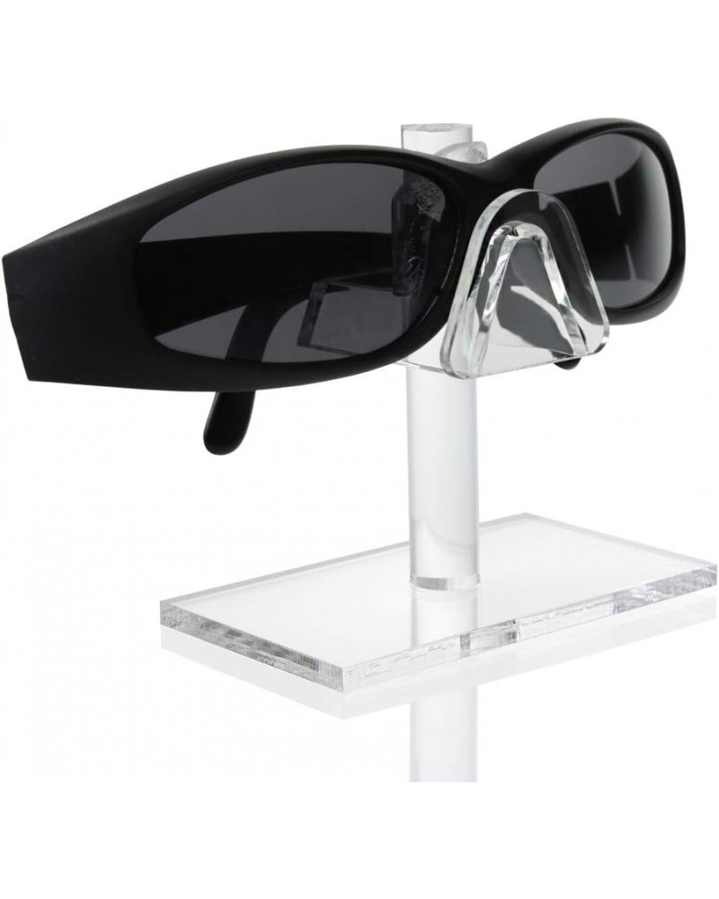 Deluxe Tier Clear Acrylic Sunglasses Eyeglasses Display Stand Holder 1 Tier Rod $11.50 Designer