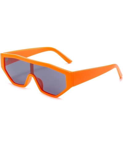 Large Frame Fashion Outdoor Vacation Retro Men and Women Sunglasses (Color : 7, Size : 1) 1 4 $20.50 Designer