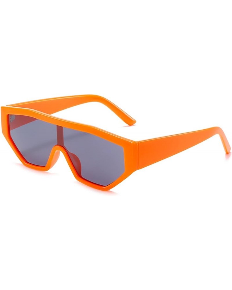 Large Frame Fashion Outdoor Vacation Retro Men and Women Sunglasses (Color : 7, Size : 1) 1 4 $20.50 Designer