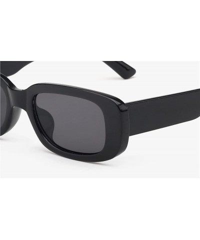 Square Fashion Men and Women Decorative Sunglasses (Color : C, Size : 1) 1 D $12.61 Designer