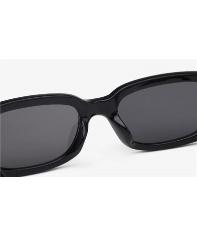 Square Fashion Men and Women Decorative Sunglasses (Color : C, Size : 1) 1 D $12.61 Designer