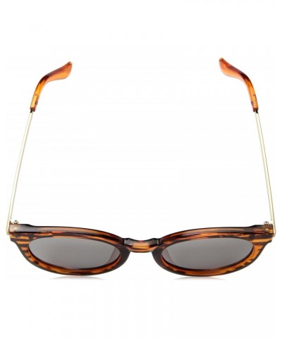 Hi There Round Sunglasses, Tortoise Stripe, 50 mm $10.21 Round