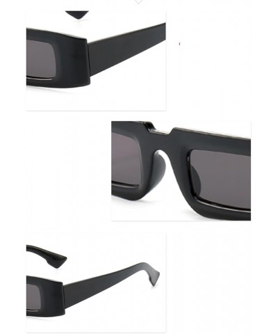 Hip-hop Fashion Sunglasses for Men and Women Outdoor Vacation Sunshade (Color : D, Size : Medium) Medium E $16.55 Designer