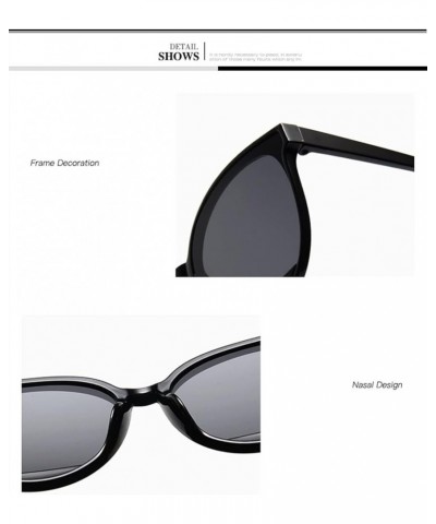 Large Frame Outdoor Vacation Driving Decorative Sunglasses Men and Women (Color : B, Size : 1) 1 B $20.50 Designer