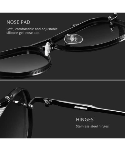 KDEAM Rectangular Polarized Sunglasses Men Outdoor Driving Sun Glasses Man TR90 Flexible Frame Mix Stainless Steel Temple C1 ...