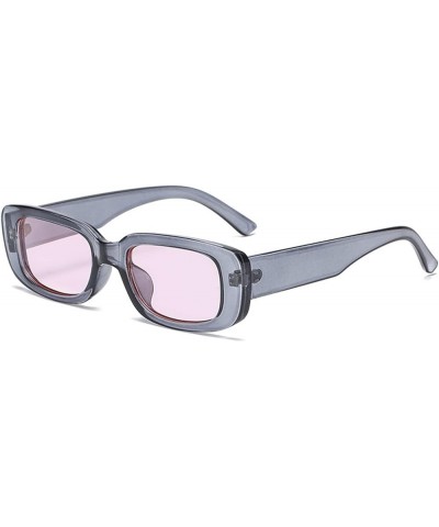 Small Frame Square Ink Street Photography Sunglasses (Color : G, Size : Medium) Medium B $15.31 Sport