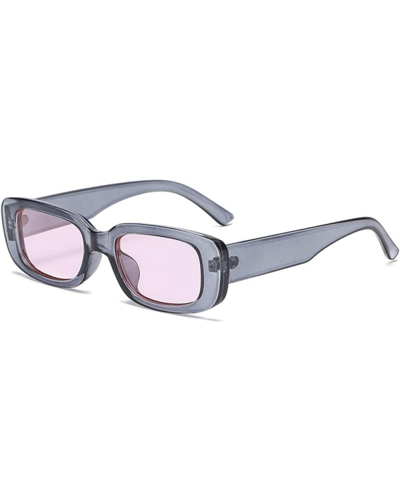 Small Frame Square Ink Street Photography Sunglasses (Color : G, Size : Medium) Medium B $15.31 Sport