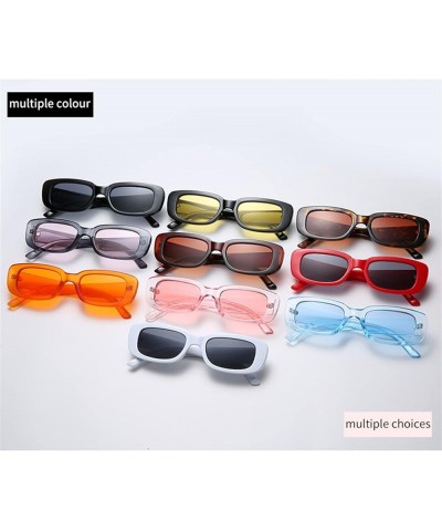 Small Frame Square Ink Street Photography Sunglasses (Color : G, Size : Medium) Medium B $15.31 Sport