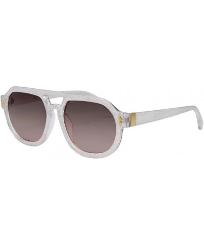 Women's Sunglasses - Ziggy White Pearl/Brown Polarized $16.50 Rectangular