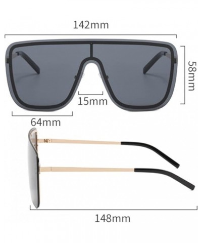 Men's and Women's Large Frame Sunglasses, Outdoor Holiday Beach Fashion Decorative Sunglasses (Color : I, Size : 1) 1 G $15.9...