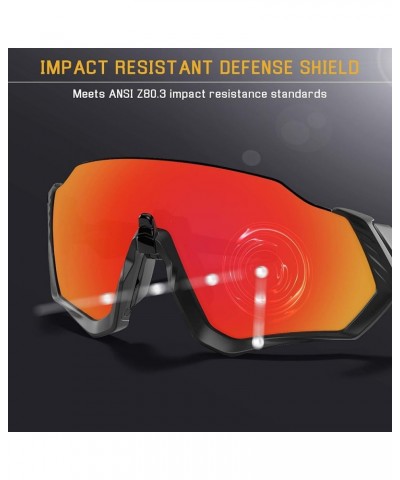 Replacement Lenses for Revo Ground Speed Sunglasses RE3089 POLARIZED Black + Silver + Green + Fire Red $12.15 Designer