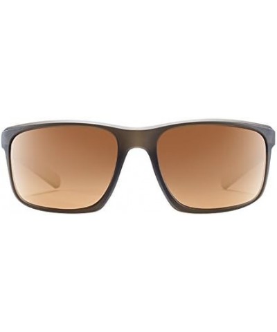 Native Unisex Sunglasses Matte Black Crystal Frame, Blue Reflex Lenses, 58MM Matte Brown Crystal/Bronze Reflex $43.34 Rectang...