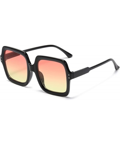 Fashion Large Frame Men and Women Vacation Beach Decorative Sunglasses (Color : 2, Size : 1) 1 5 $11.24 Designer