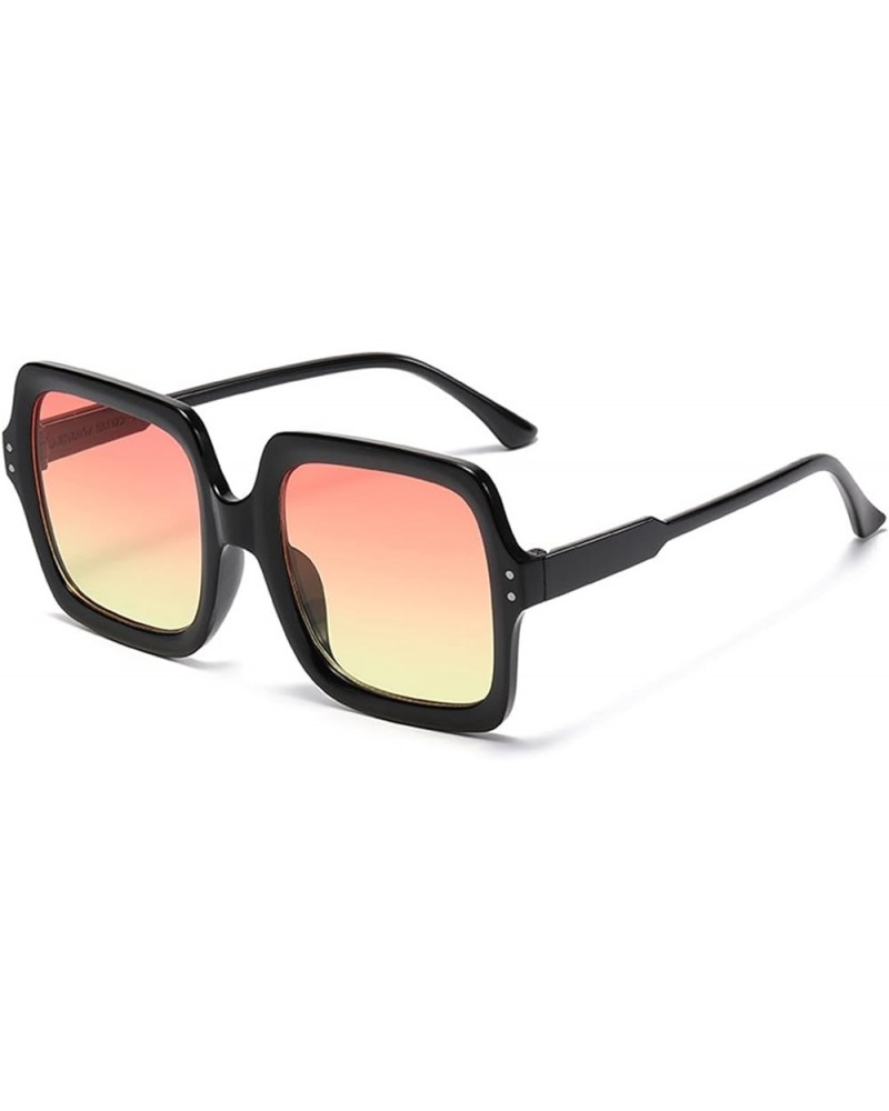 Fashion Large Frame Men and Women Vacation Beach Decorative Sunglasses (Color : 2, Size : 1) 1 5 $11.24 Designer