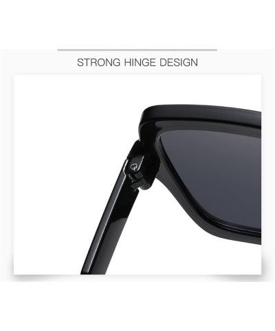 Fashion Large Frame Men and Women Vacation Beach Decorative Sunglasses (Color : 2, Size : 1) 1 5 $11.24 Designer