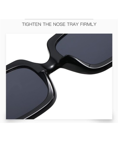 Fashion Large Frame Men and Women Vacation Beach Decorative Sunglasses (Color : 2, Size : 1) 1 5 $11.24 Designer