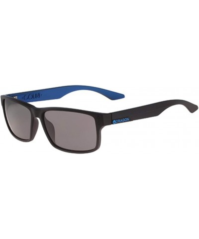 Dragon Men's Count LL Matte Black Blue/Smoke 100% UV Sunglasses $43.72 Oval